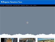 Tablet Screenshot of bulgarianadventure.com